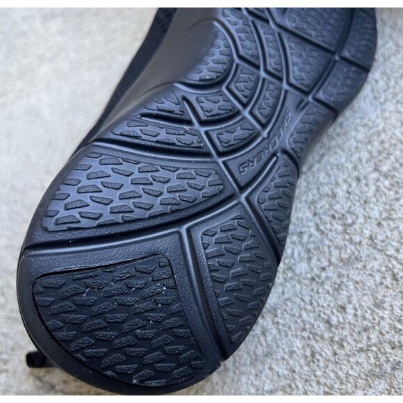 New! Skechers Arch Fit Refine Don't Go Women's 7 Sneaker 104164W Wide Black - Picture 12 of 13